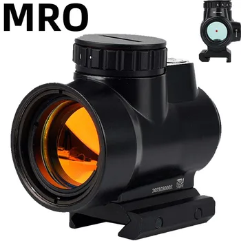 Red Dot Sight MRO Optic Reflex Sights Outdoors Tactical Compact Riflescope Airsoft Ловни аксесоари 20mm Rail Mount