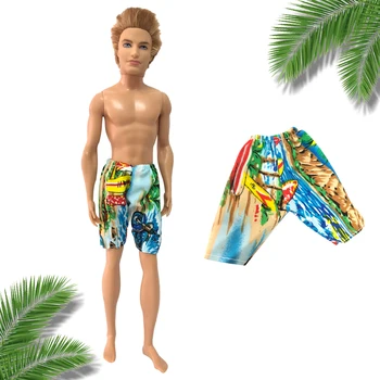 NK Официален 1 бр 1/6 мъжки дрехи бански плажни дрехи шорти ежедневни панталони за кен дрехи кукла аксесоари