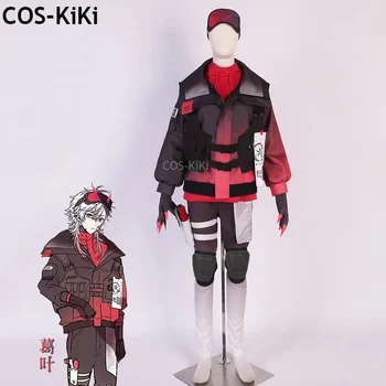 COS-KiKi Vtuber Nijisanji Kuzuha игра костюм красив униформа косплей костюм Хелоуин карнавал парти ролева игра облекло S-XXL