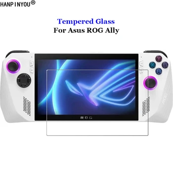 За Asus ROG Ally закалено стъкло 9H 2.5D Premium игра машина екран протектор защита филм