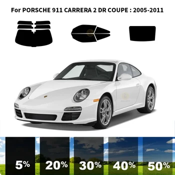Precut нанокерамика кола UV прозорец оттенък комплект автомобилни прозорец филм за PORSCHE 911 CARRERA 2 DR COUPE 2005-2011